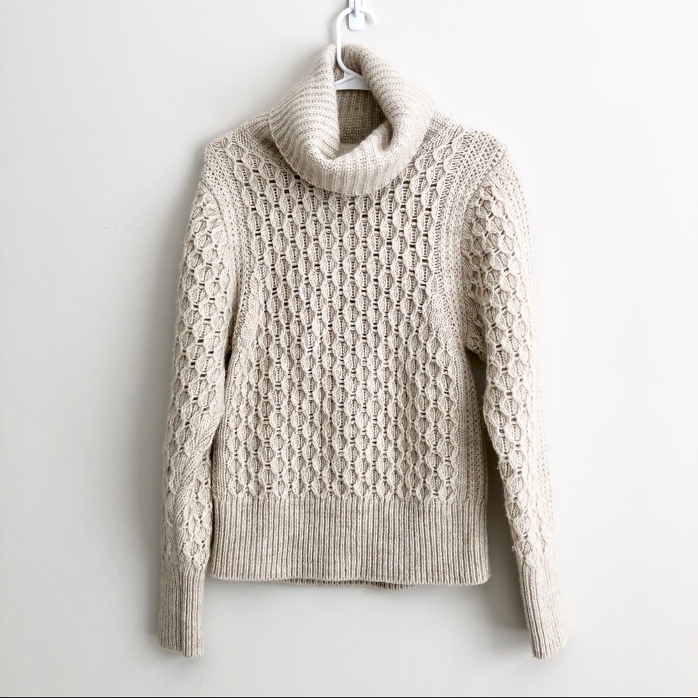 Banana Republic Wool Blend Turtleneck Sweater